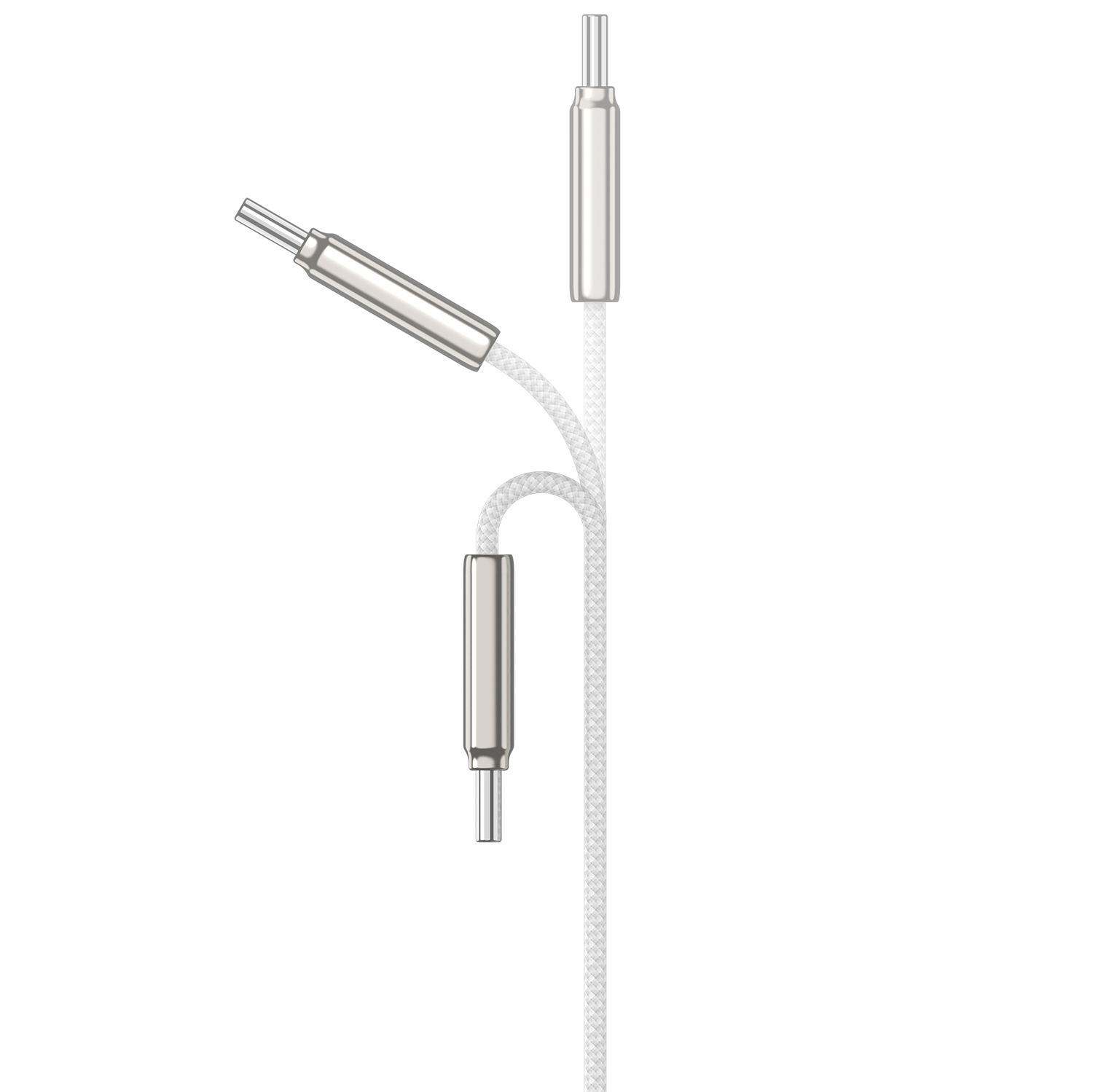 Kabllo karikimi Proove AirLine Type-C në Type-C, 60W, 1m, e bardhë