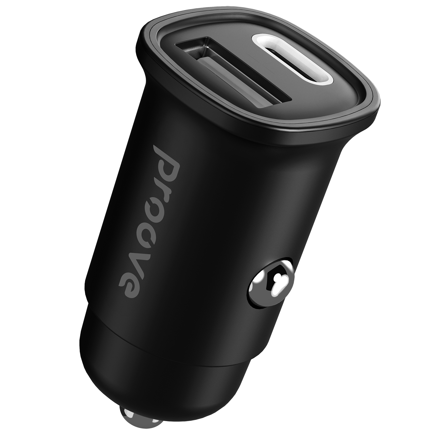 Karikues për makinë Proove Flash, 30W, Type-C + USB, me kabllo, i zi
