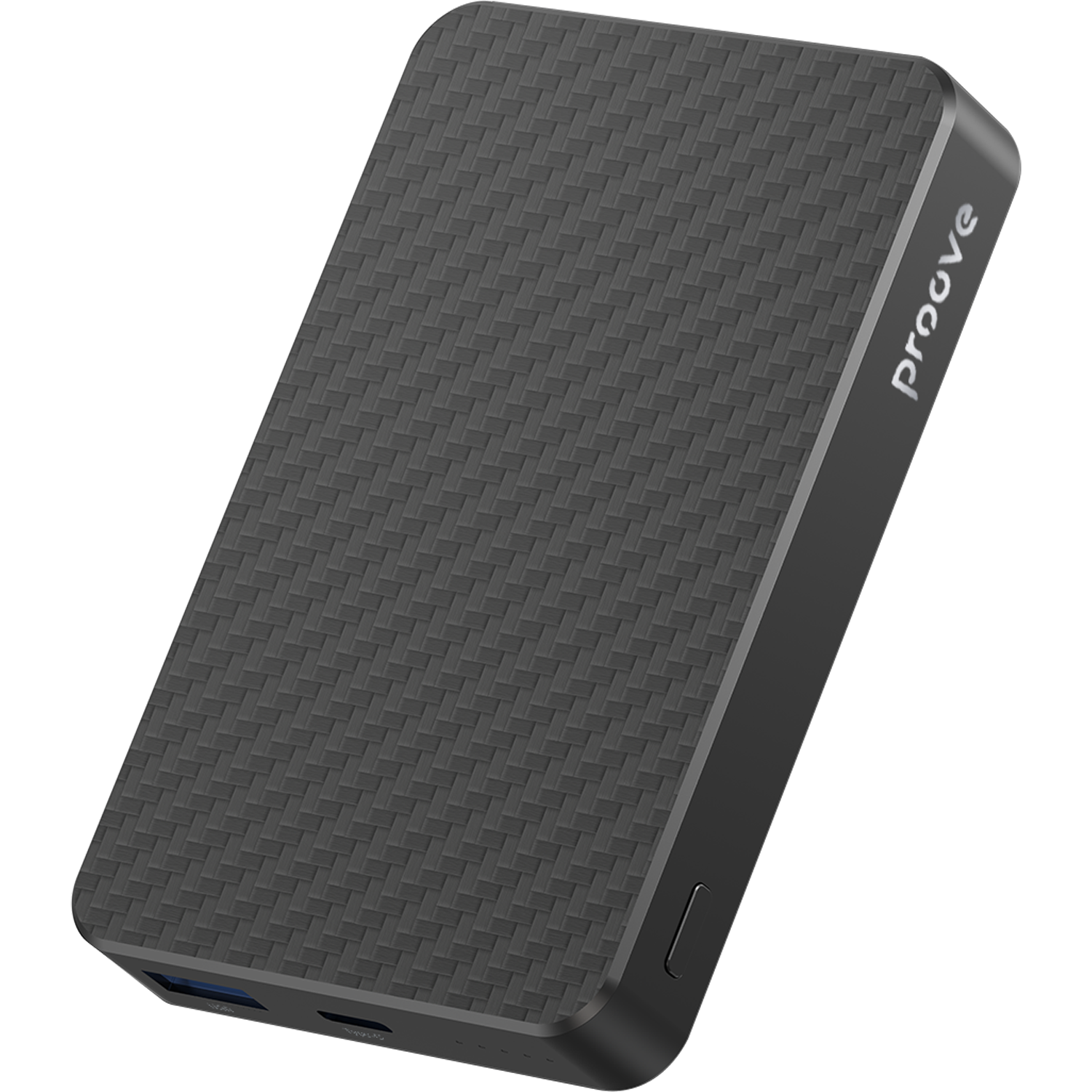 Powerbank Proove Carbon Slim MagSafe, 10000mAh, 22.5W, e zezë