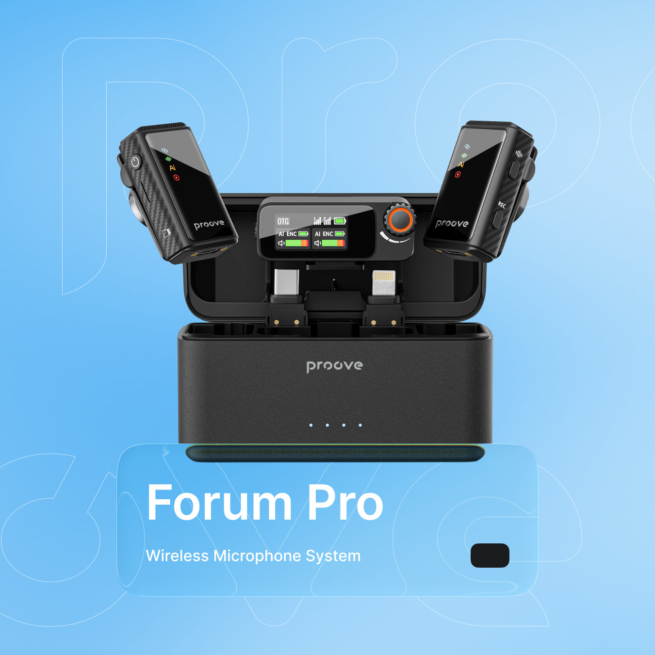 Sistem mikrofoni wireless Proove Forum Pro, i zi