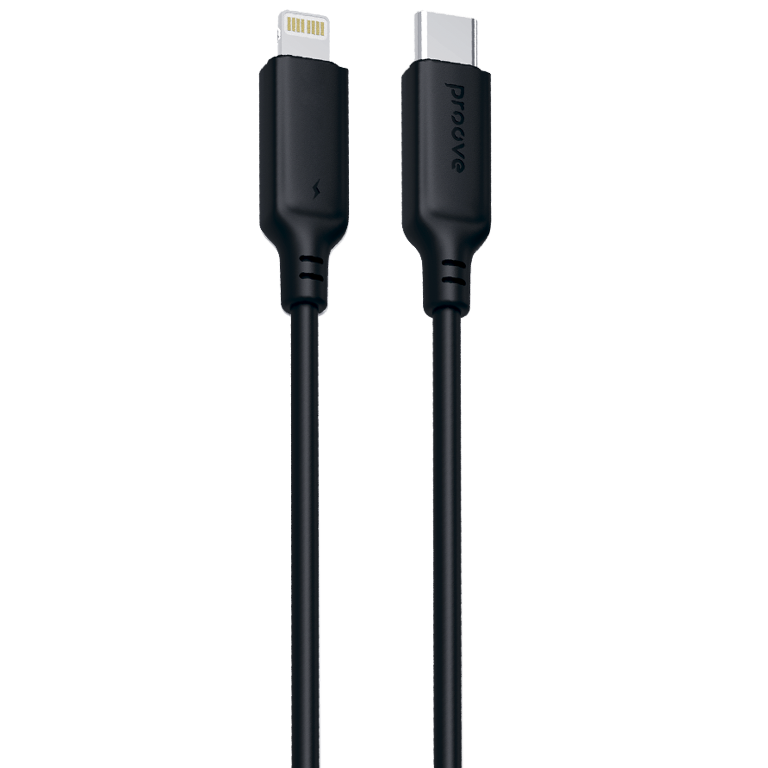 Kabllo karikimi Proove AMP Lite Type-C në Lightning, 27W, 1m, e zezë
