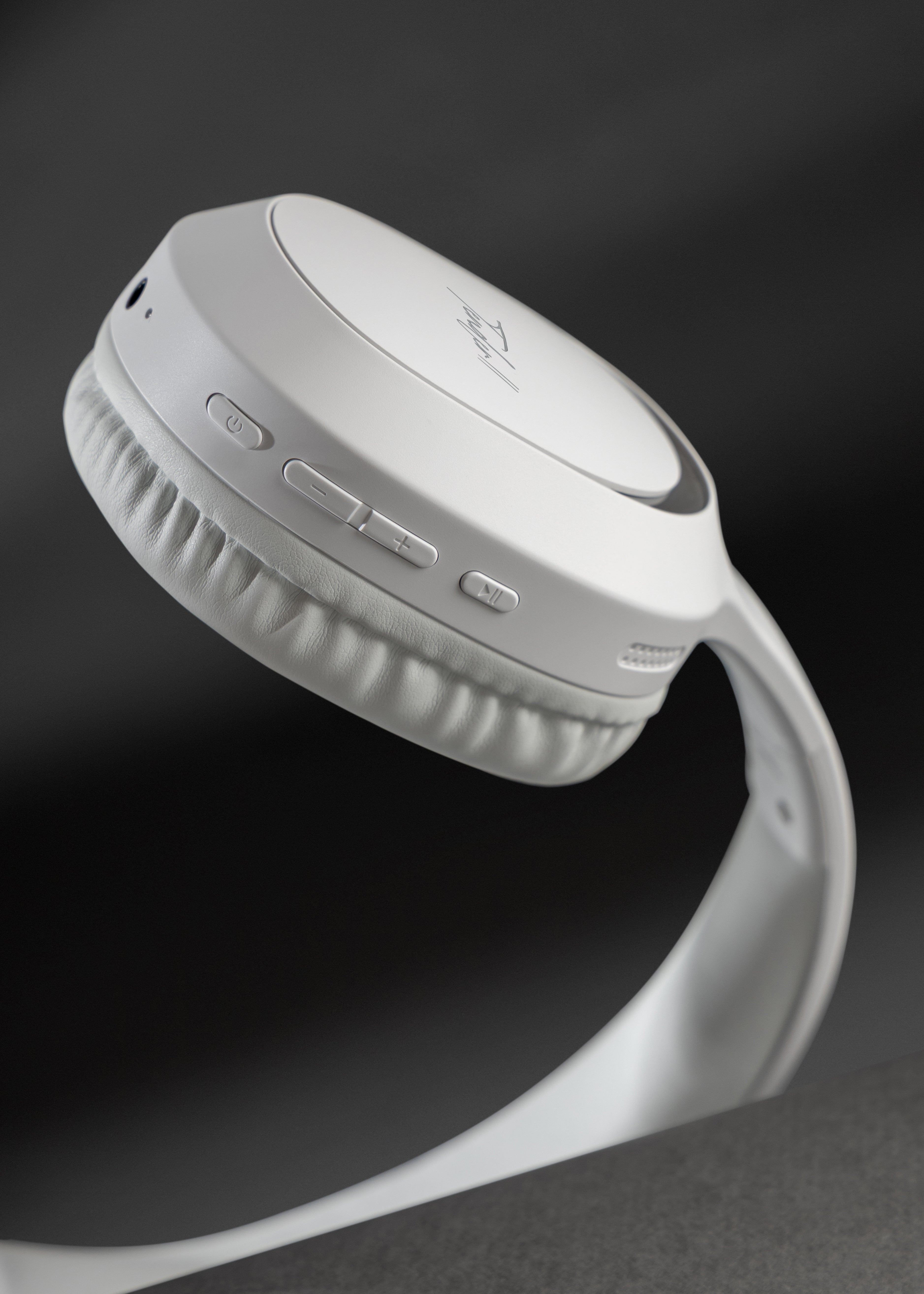 Kufje wireless Proove Tender 2 me aplikacion inteligjent (APP) dhe zë Hi-Fi premium, të bardha