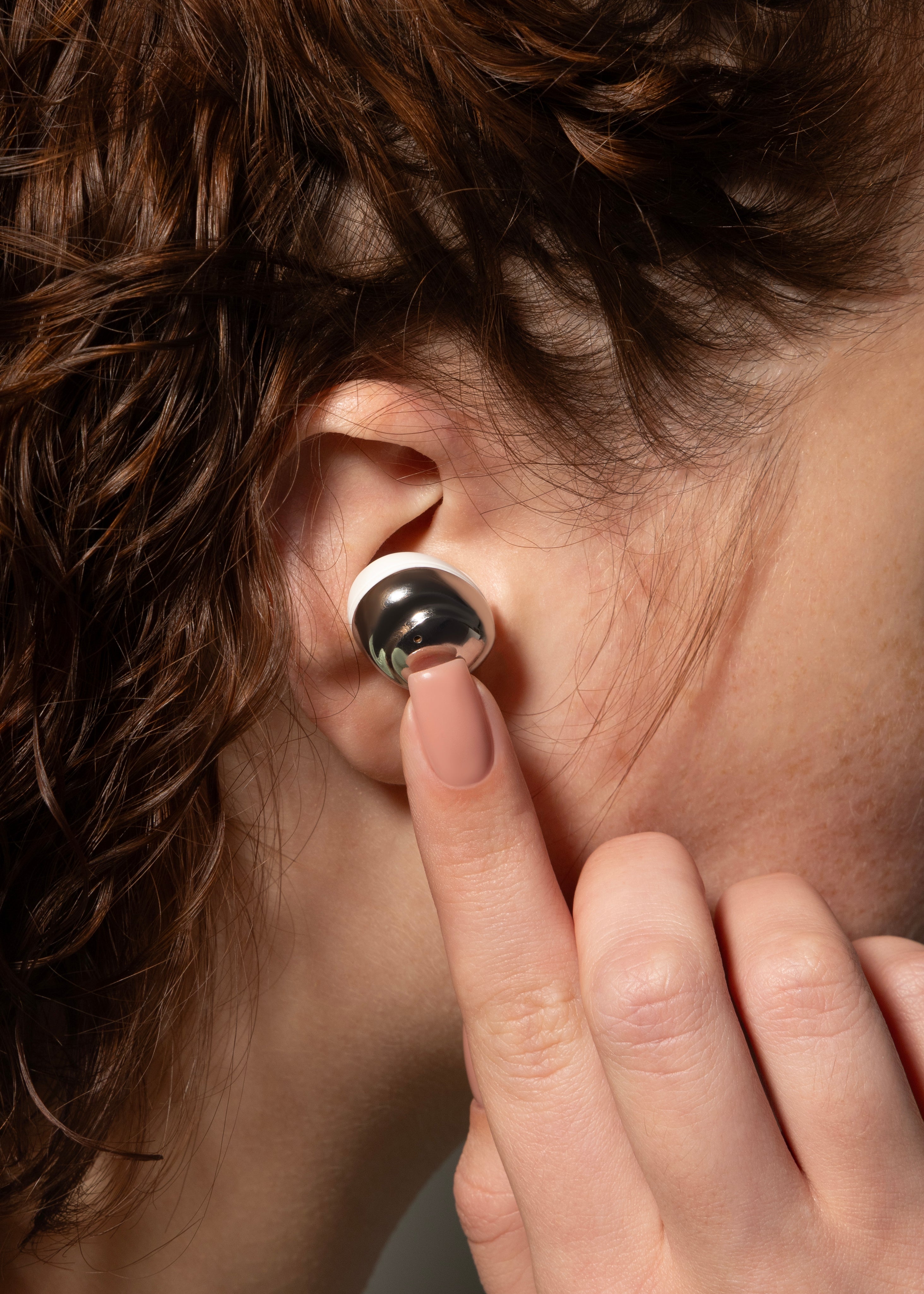 Dëgjuse wireless Proove Charm TWS, touch-control, me aplikacion, Silver