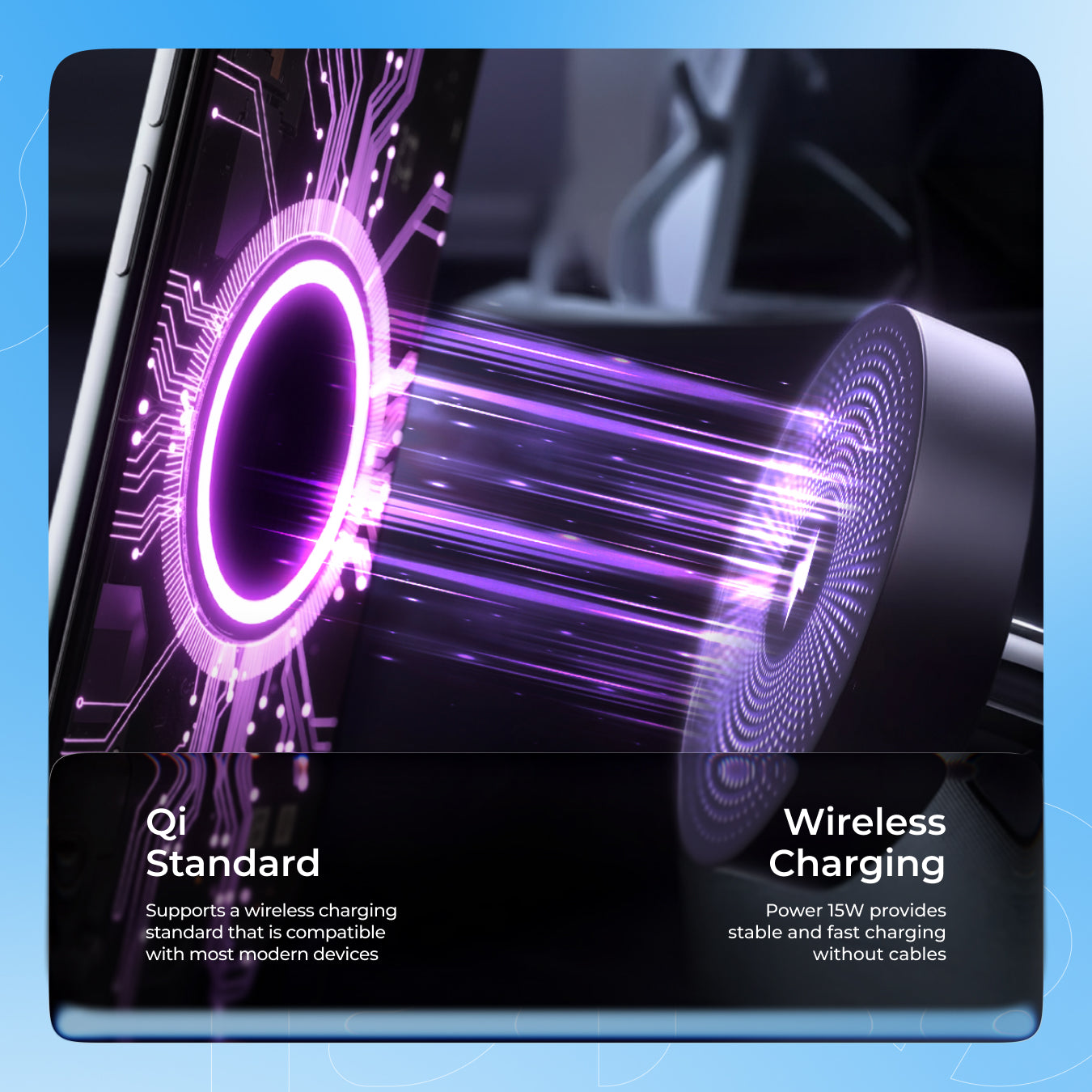 Karikues wireless Proove Magnetic Field 3n1, 15W