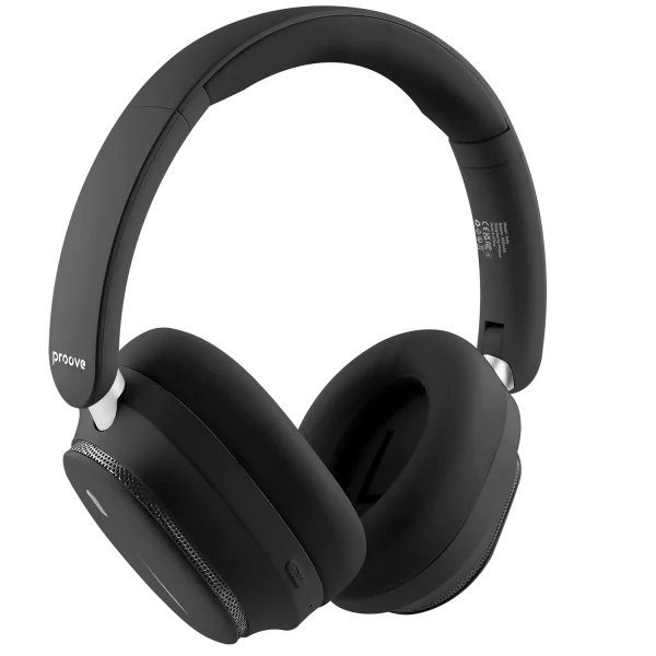 Kufje wireless Proove Solo, ANC, me aplikacion, të zeza