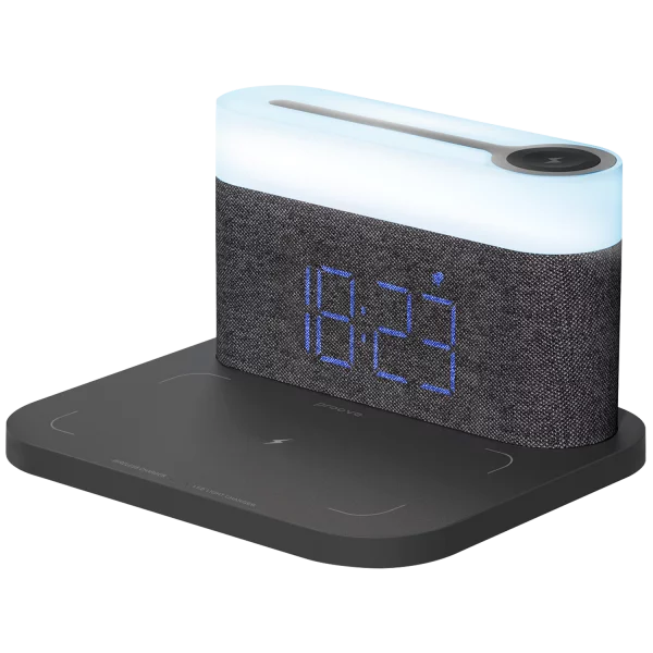 Llampë nate dhe karikues wireless Proove Day & Night – 15W me sensor inteligjent drite
