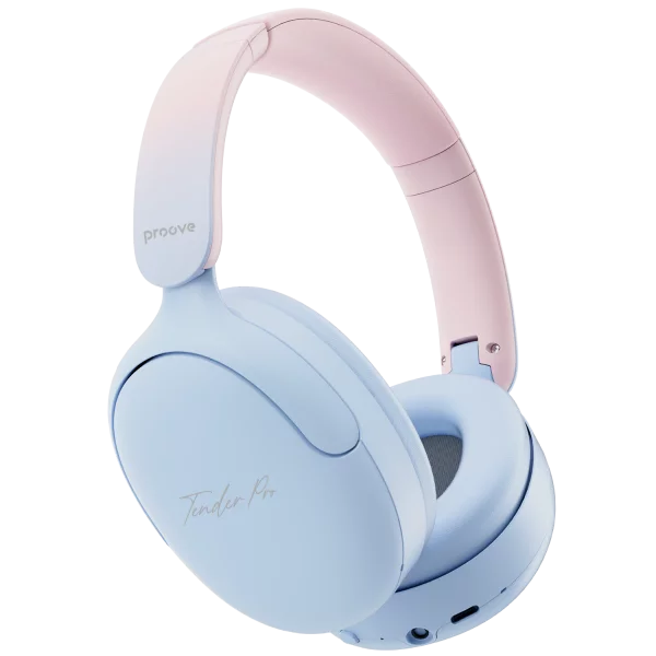 Kufje wireless Proove Tender Pro, me aplikacion, të kaltërta