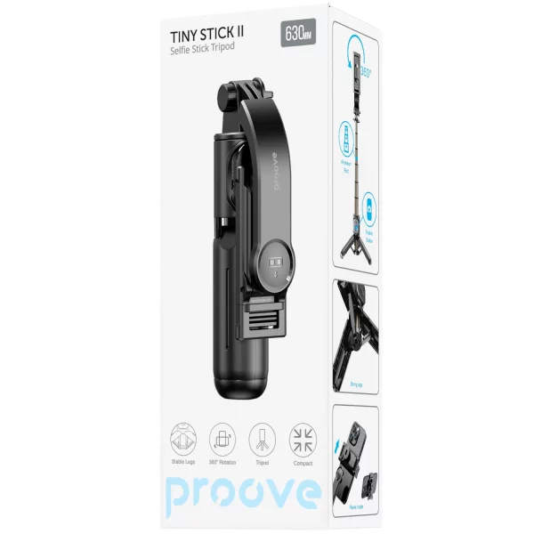 Selfie stick tripod Proove Tiny Stick II, 630mm
