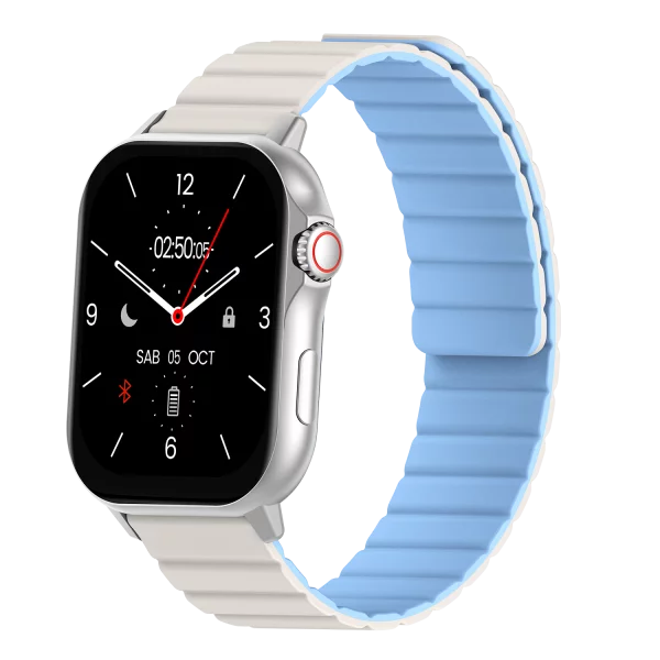 Orë inteligjente Proove Humble, 2.04" AMOLED, silver