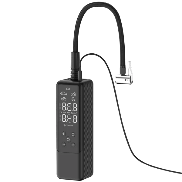 Kompresor gomash për makinë Proove Pump Assistant Mini, 85W, 3.5 bar, i zi
