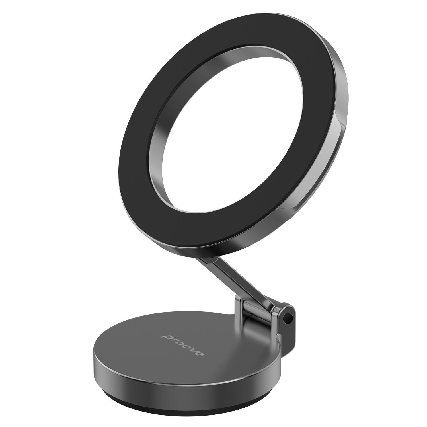 Mbajtëse magnetike për telefon Proove Hoop, ngjitëse, e zezë