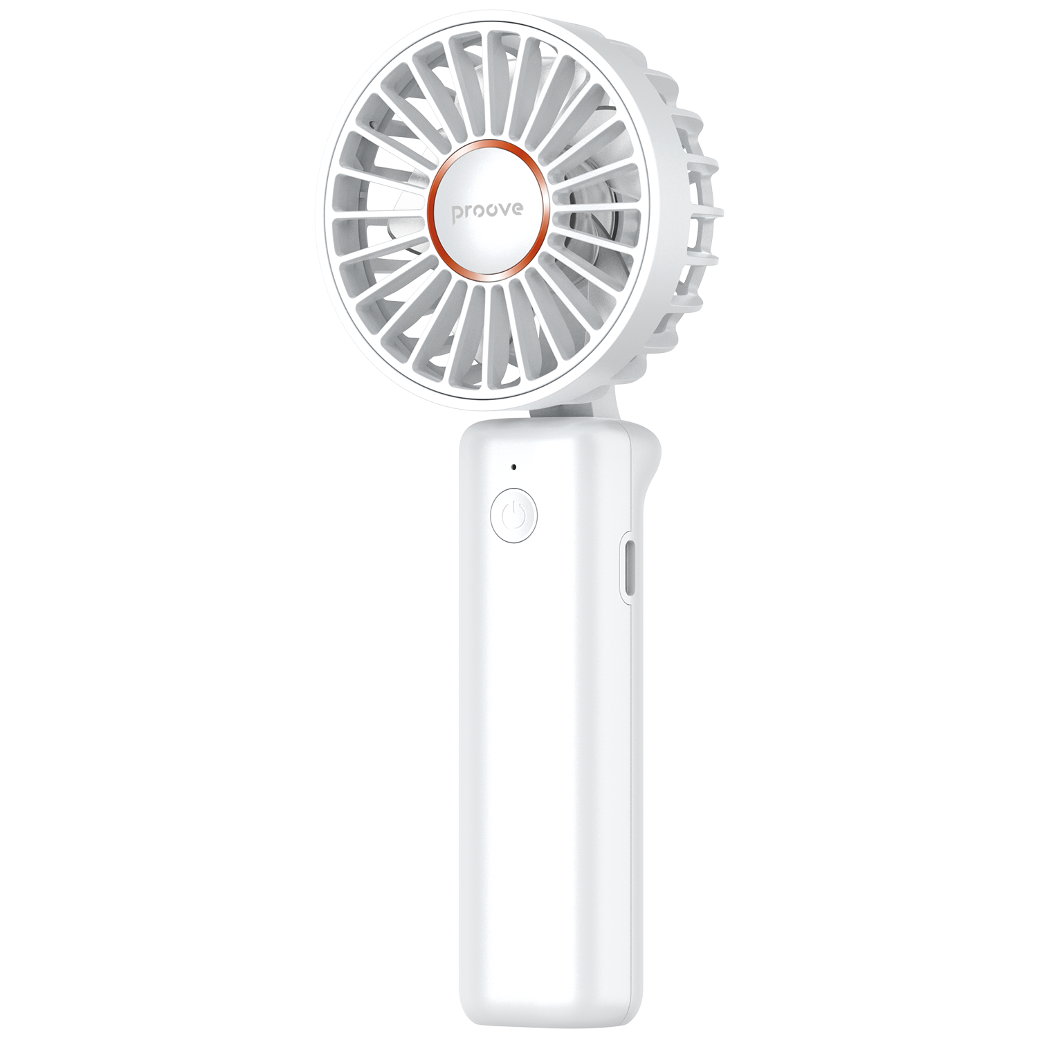 Ventilator portativ Proove Carlson, 1800mAh, 3W, i bardhë