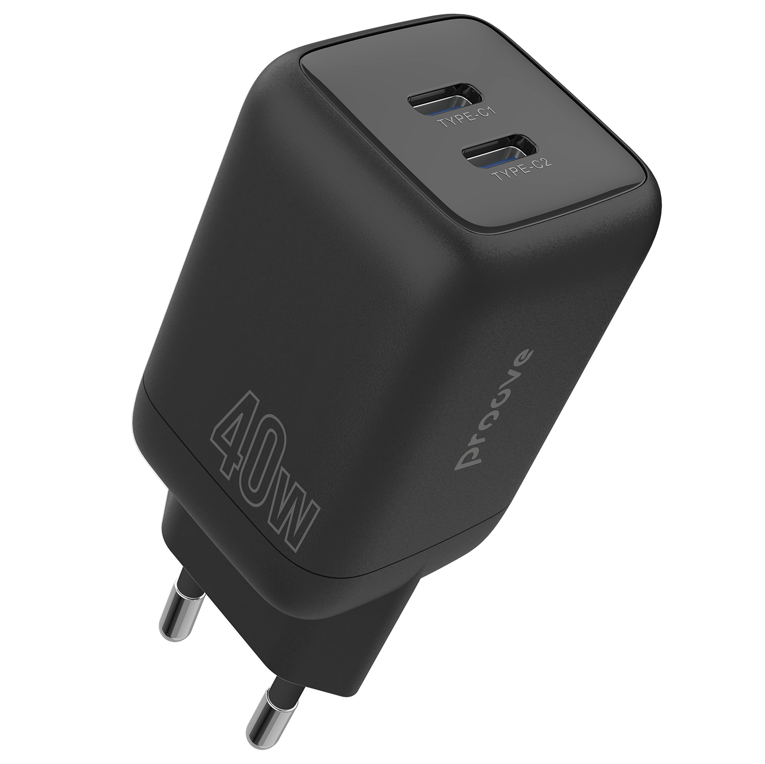 Karikues muri Proove Silicone Power, 40W, me 2×Type-C, i zi