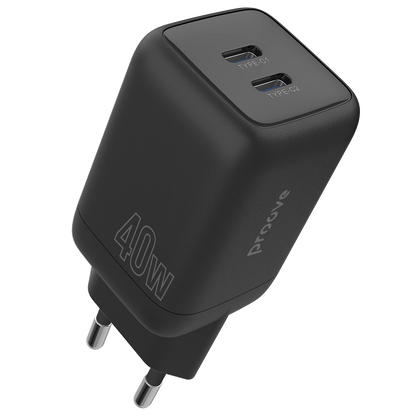Karikues muri Proove Silicone Power, 40W, me 2×Type-C, i zi