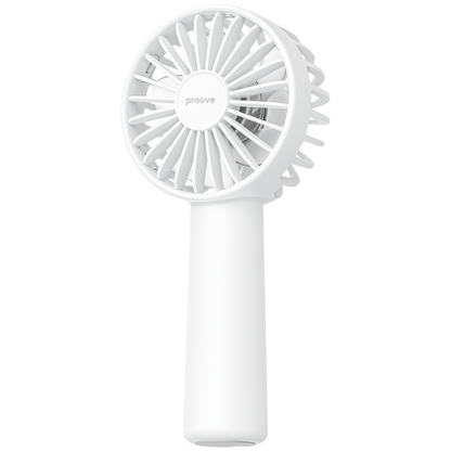 Ventilator portativ Proove Carlson Lite, 1800mAh, 3W, i bardhë