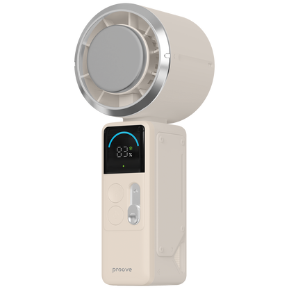 Ventilator portativ Proove Fresher, 4000mAh, 6W, bezhë
