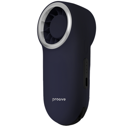 Ventilator portativ Proove Wing, 2000mAh, 4W, i kaltër