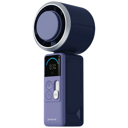 Ventilator portativ Proove Fresher, 4000mAh, 6W, i kaltër