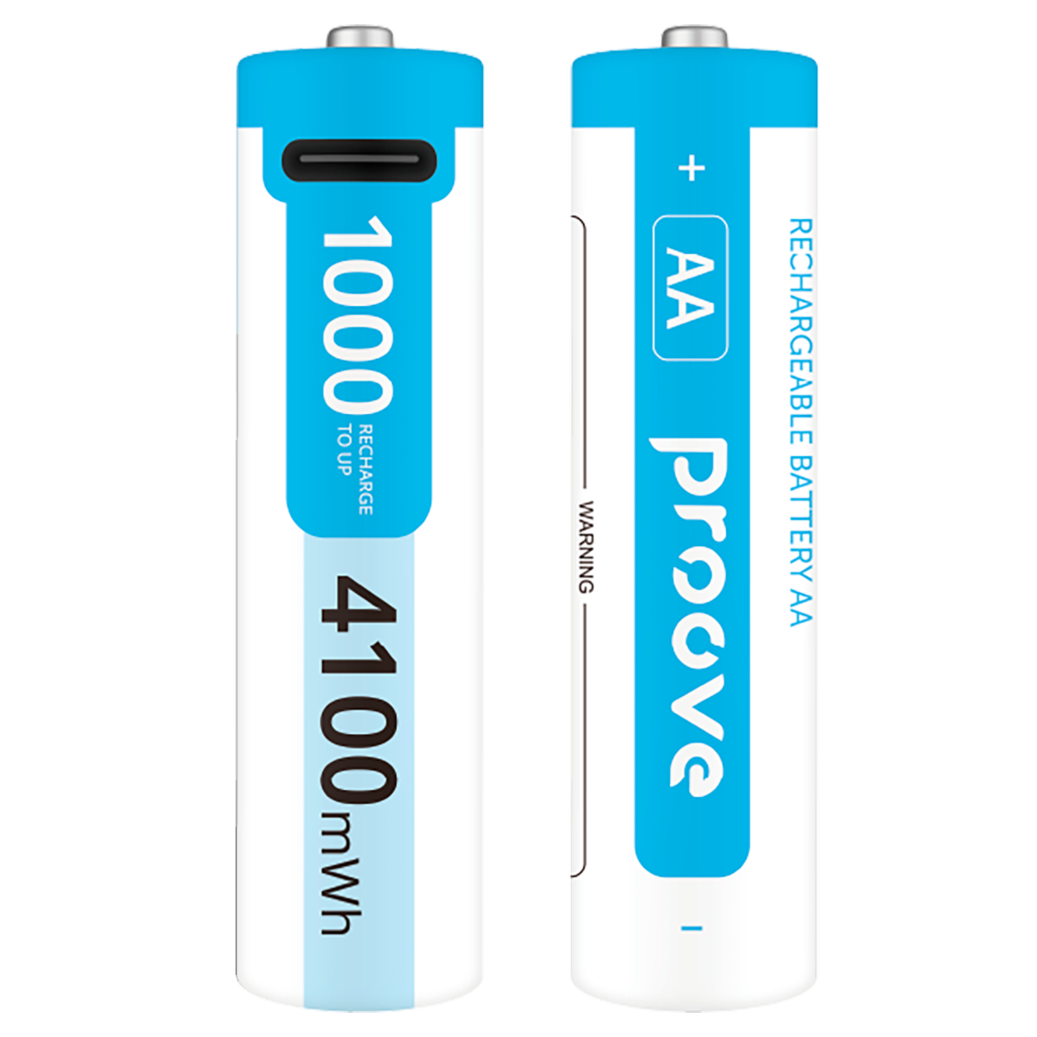 Bateri të rikarikueshme Proove Compact Energy Pro AA 1.5V, 4100mWh, 2 copë