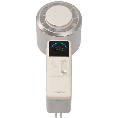Ventilator portativ Proove Fresher, 4000mAh, 6W, bezhë