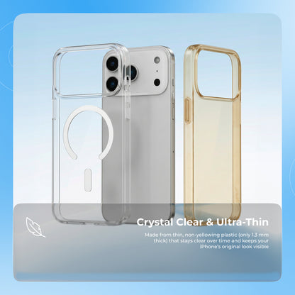 Fotrollë Proove Crystal me unazë magnetike për iPhone 16 Pro Max, transparente
