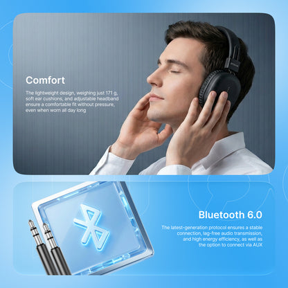 Kufje wireless Proove Symphony Neo me aplikacion (APP), të zeza