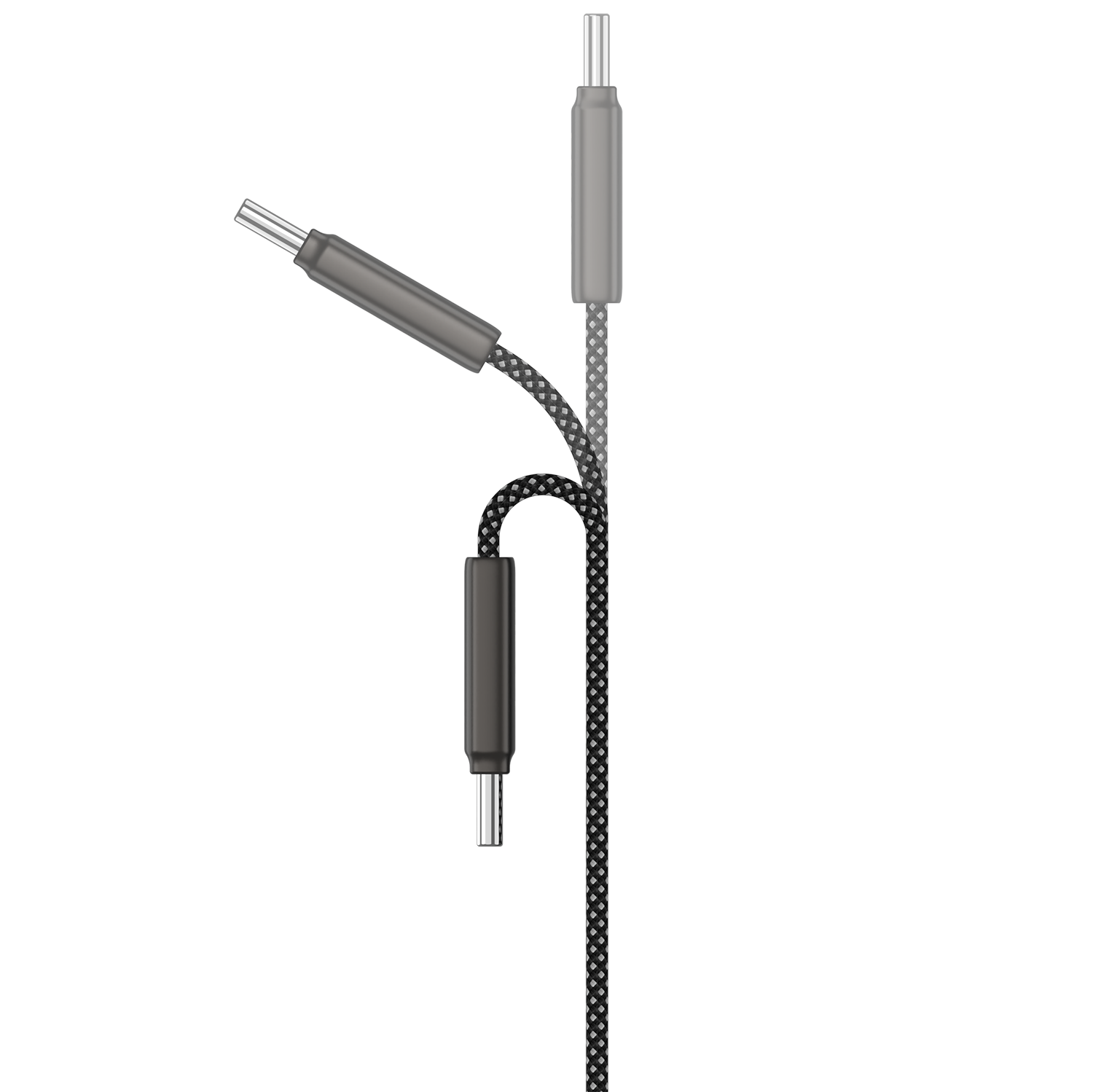 Kabllo karikimi Proove AirLine Type-C në Type-C, 60W, 1m, e zezë