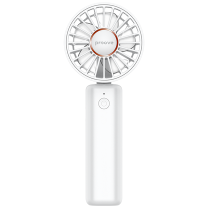 Ventilator portativ Proove Carlson, 1800mAh, 3W, i bardhë