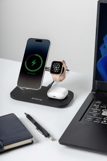 Karikues wireless Proove Magnetic Field 3n1, 15W