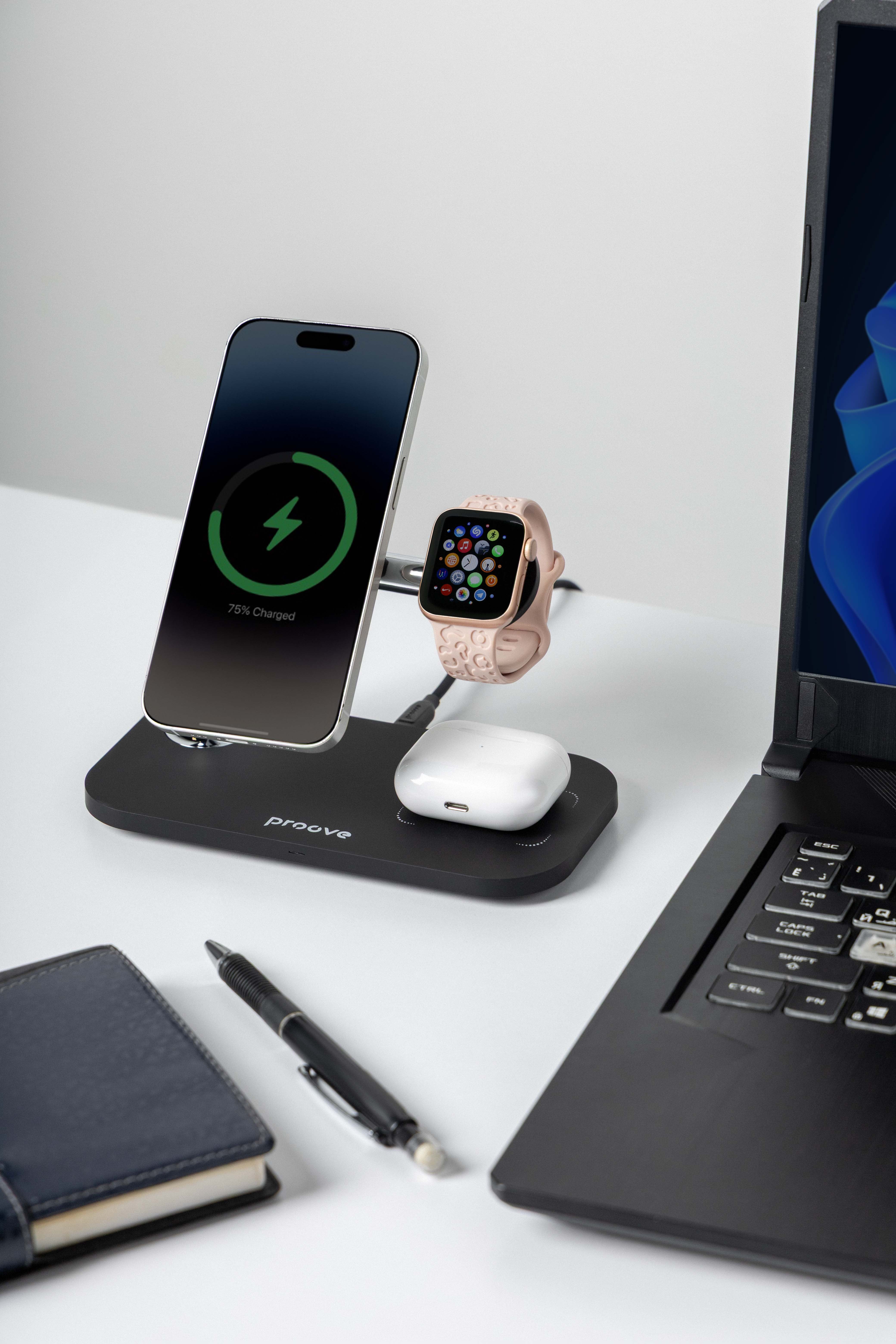 Karikues wireless Proove Magnetic Field 3n1, 15W