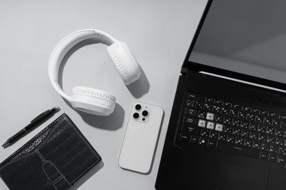 Kufje wireless Proove Solo, ANC, me aplikacion, të bardha