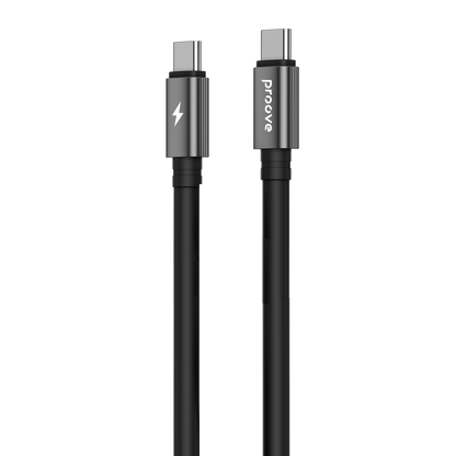 Kabllo karikimi magnetike Proove Magneto Type-C në Type-C, 60W, 1m, e zezë