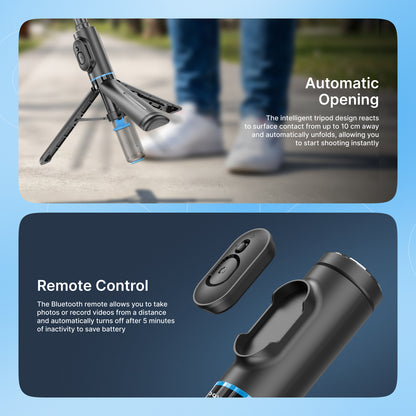 Selfie stick tripod Proove DropStop Mini, 730mm, i zi