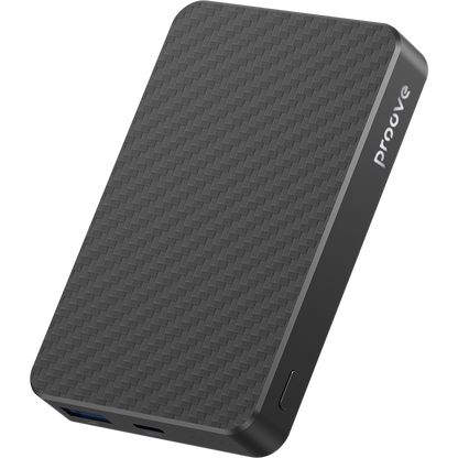 Powerbank Proove Carbon Slim MagSafe, 10000mAh, 22.5W, e zezë