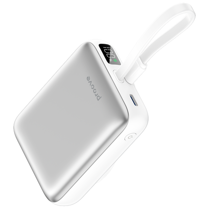 Powerbank Proove Neutron, 10000mAh, 22.5W, wireless, silver