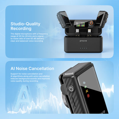 Sistem mikrofoni wireless Proove Forum Pro, i zi