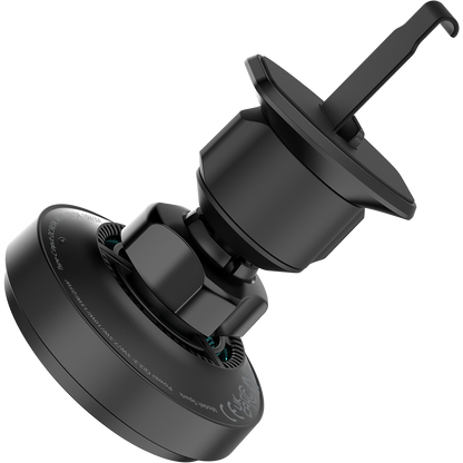 Mbajtëse veture me karikim wireless Proove Spark, Qi2.2, 25W, për ventilim, e zezë