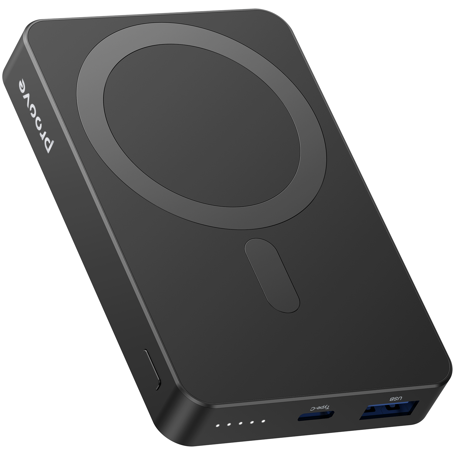Powerbank Proove Carbon Slim MagSafe, 10000mAh, 22.5W, e zezë