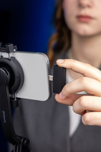 Mikrofon wireless Proove DualCast, set 2 copë me kuti për karikim