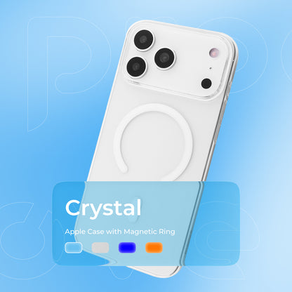 Fotrollë Proove Crystal me unazë magnetike për iPhone 16 Pro Max, transparente