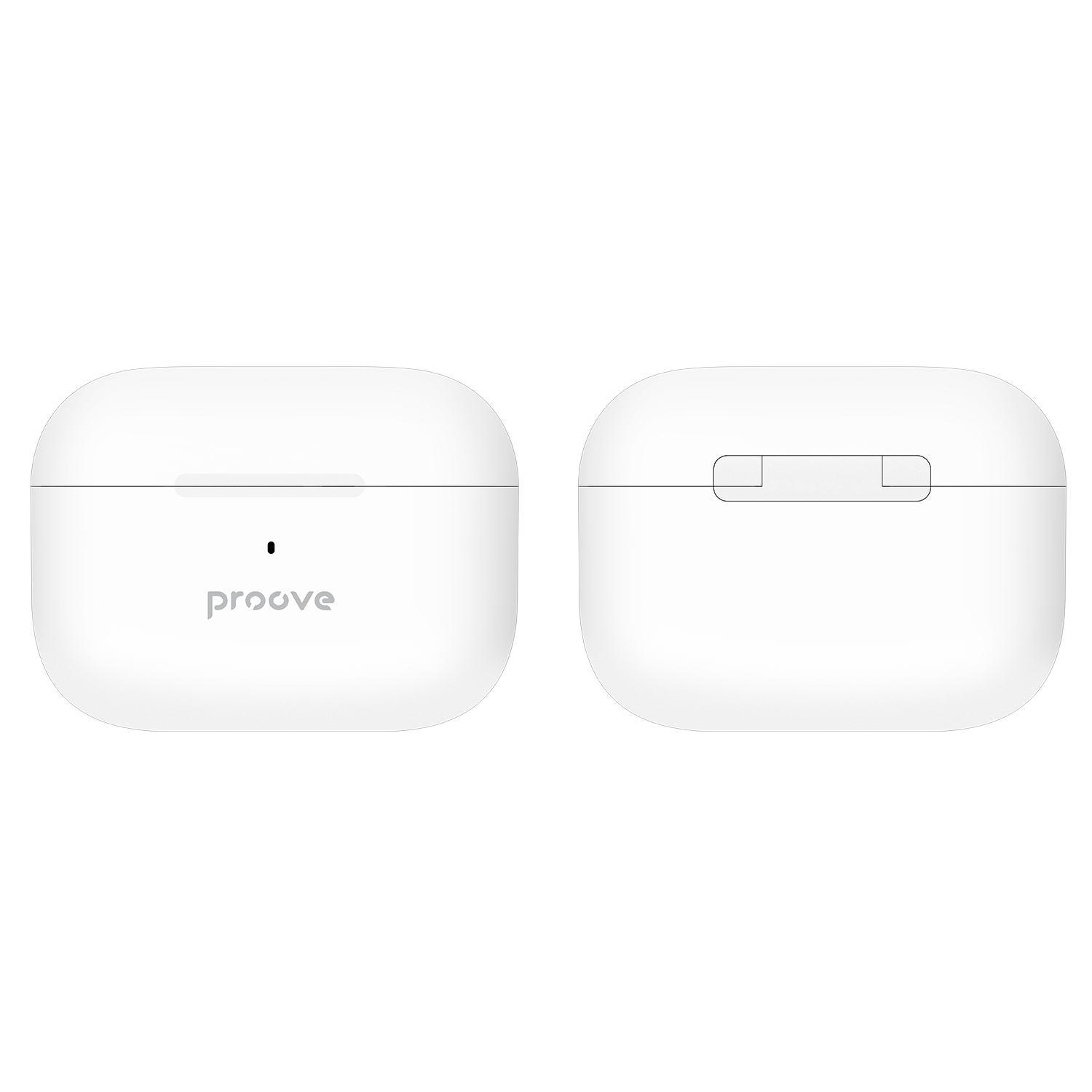 Dëgjuse wireless Proove Mainstream Pro TWS, me aplikacion, të bardha