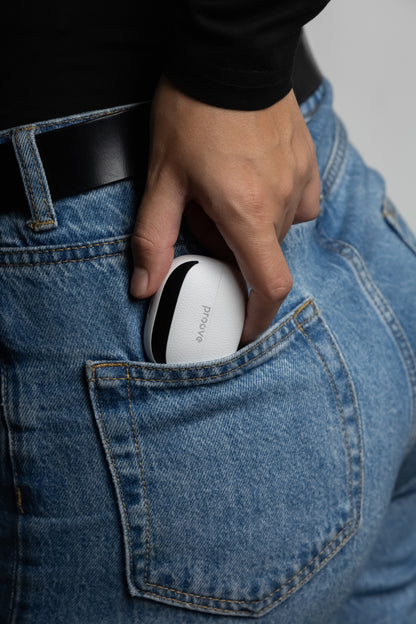 Dëgjuse wireless Proove Dreamer TWS me ANC dhe aplikacion dedikuar (APP), të bardha