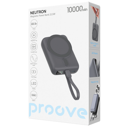 PowerBank Proove Neutron, 22.5W, 10000mAh, hiri