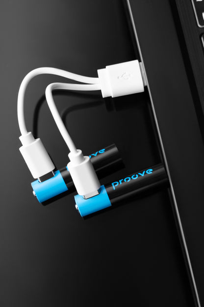 Bateri të rikarikueshme Proove Compact Energy AAA 1.5V, 740mWh, 2 copë