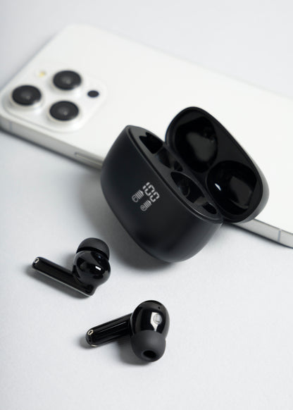 Dëgjuse wireless Proove Intro Pro, IPX4, me aplikacion, të zeza