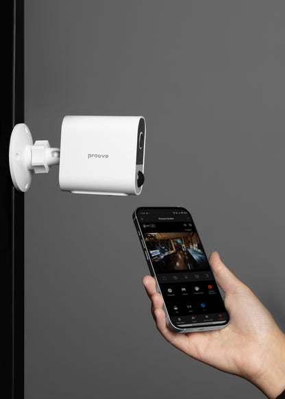 Kamerë sigurie Smart Outdoor Proove Oculon, me bateri, 3MP