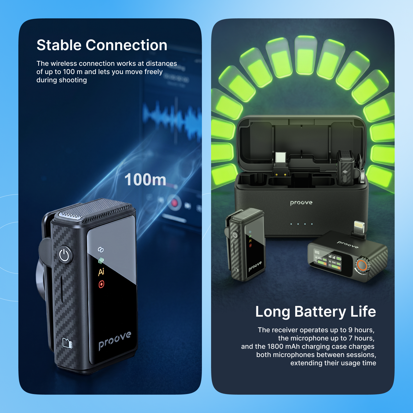 Sistem mikrofoni wireless Proove Forum Pro, i zi