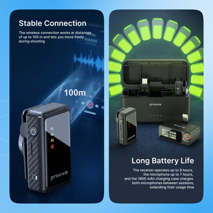 Sistem mikrofoni wireless Proove Forum Pro, i zi