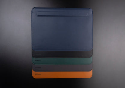 Mbështjellëse Leather Sleeve për MacBook Proove 13.6″ / 14.2″, e kaltër