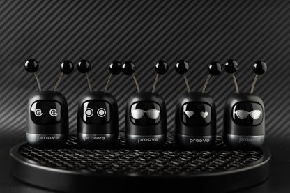 Aromë për veturë Proove Emoji Robot Ben, 3 aroma, për ventilim
